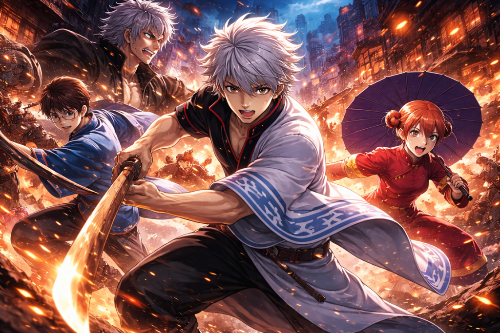 New Gintama The Movie: Yoshiwara in Flames Siap Ramaikan