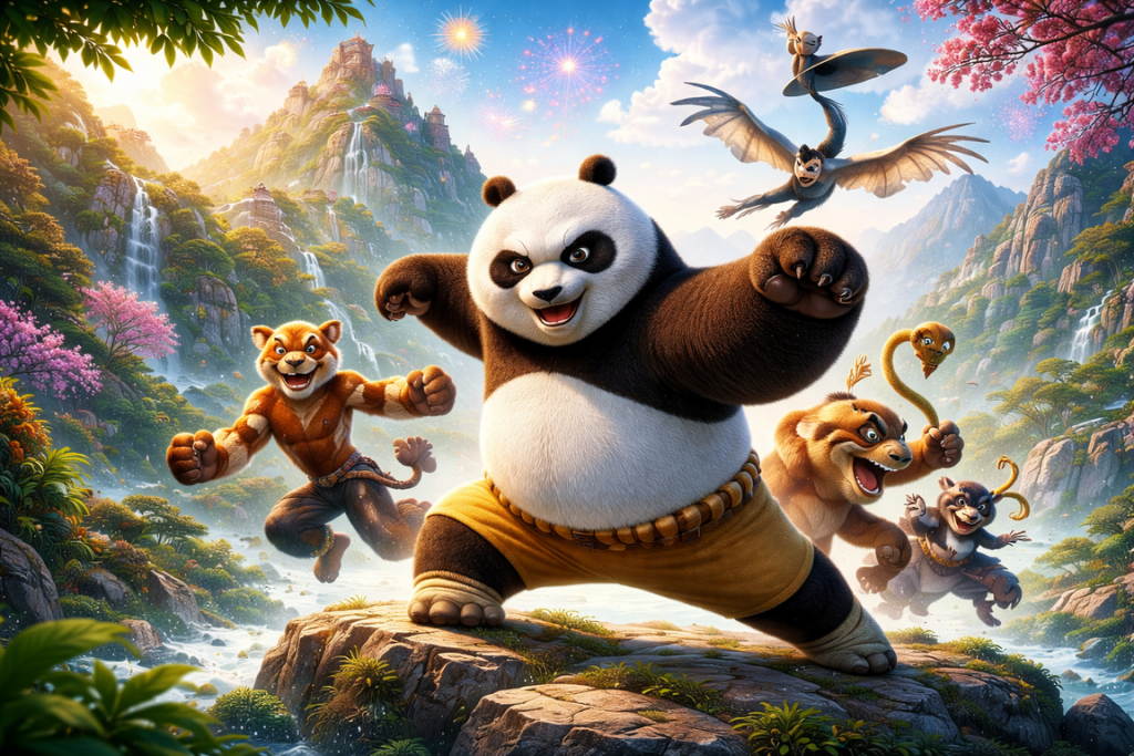 Film Kung Fu Panda 4 Kembali Merajai Box Office Indonesia