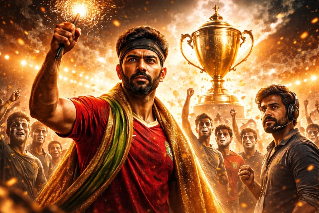 Poster Pertama Santhosh Trophy Dirilis