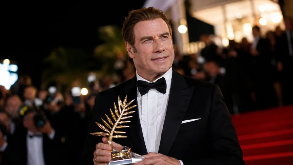 John Travolta Cannes Palme dan Debut Baru